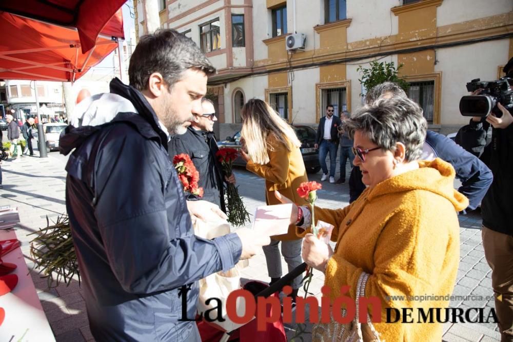 Joaquín López visita Calasparra junto al alcalde J