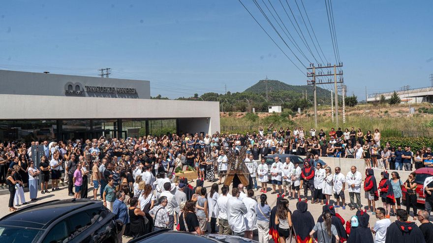 Manresa acomiada Maite Cots amb un emotiu ball del bou del Correfoc