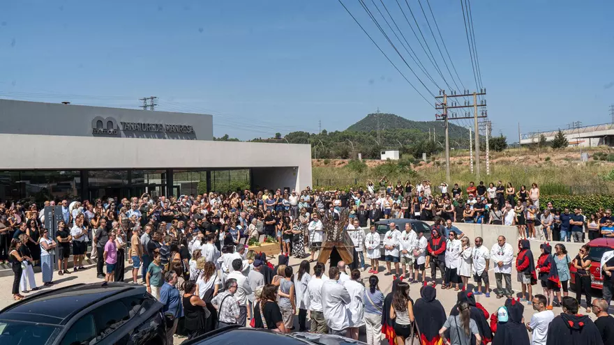 Manresa acomiada Maite Cots amb un emotiu ball del bou del Correfoc