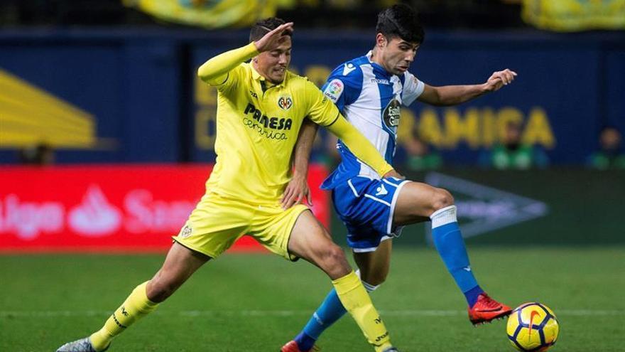 El Villarreal no pasa del empate ante el Deportivo (1-1)