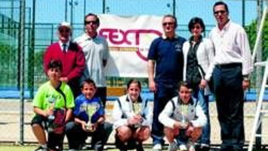 Campeonato de Extremadura alevín de tenis