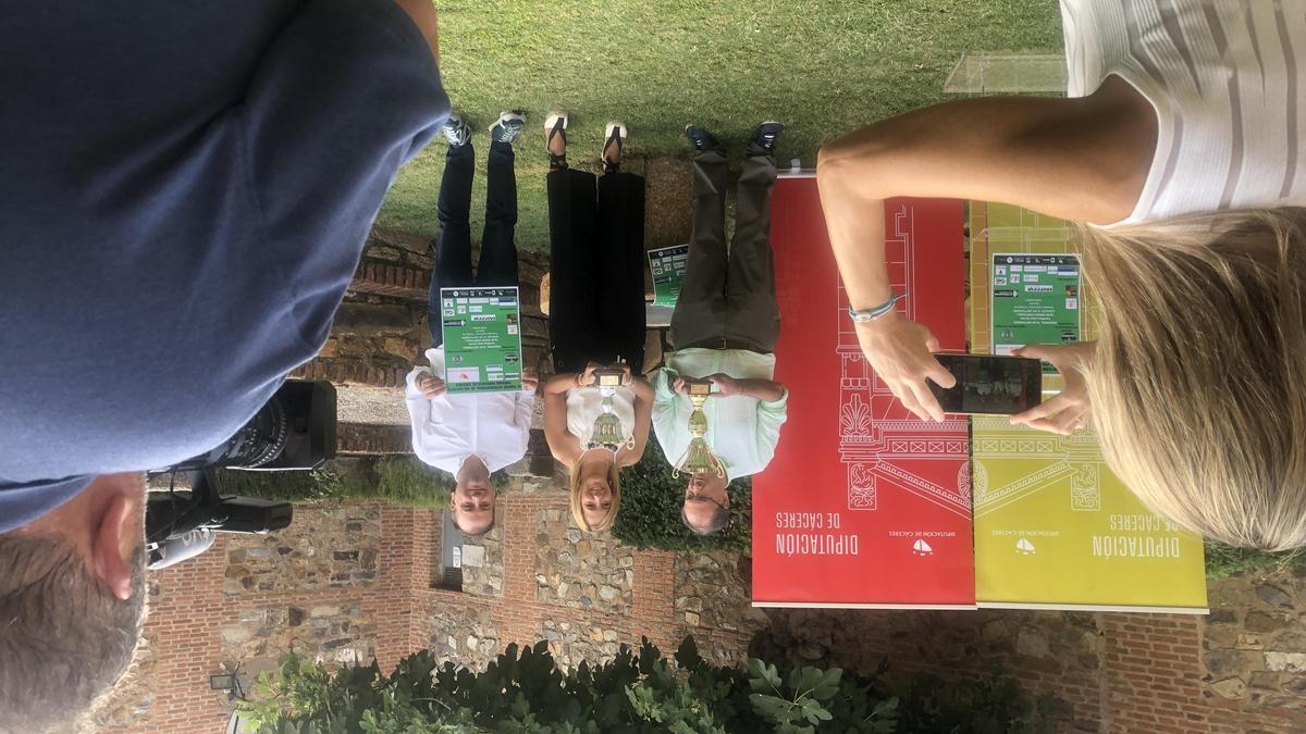 Imagen de la presentación del torneo, este jueves en el palacio de Carvajal.