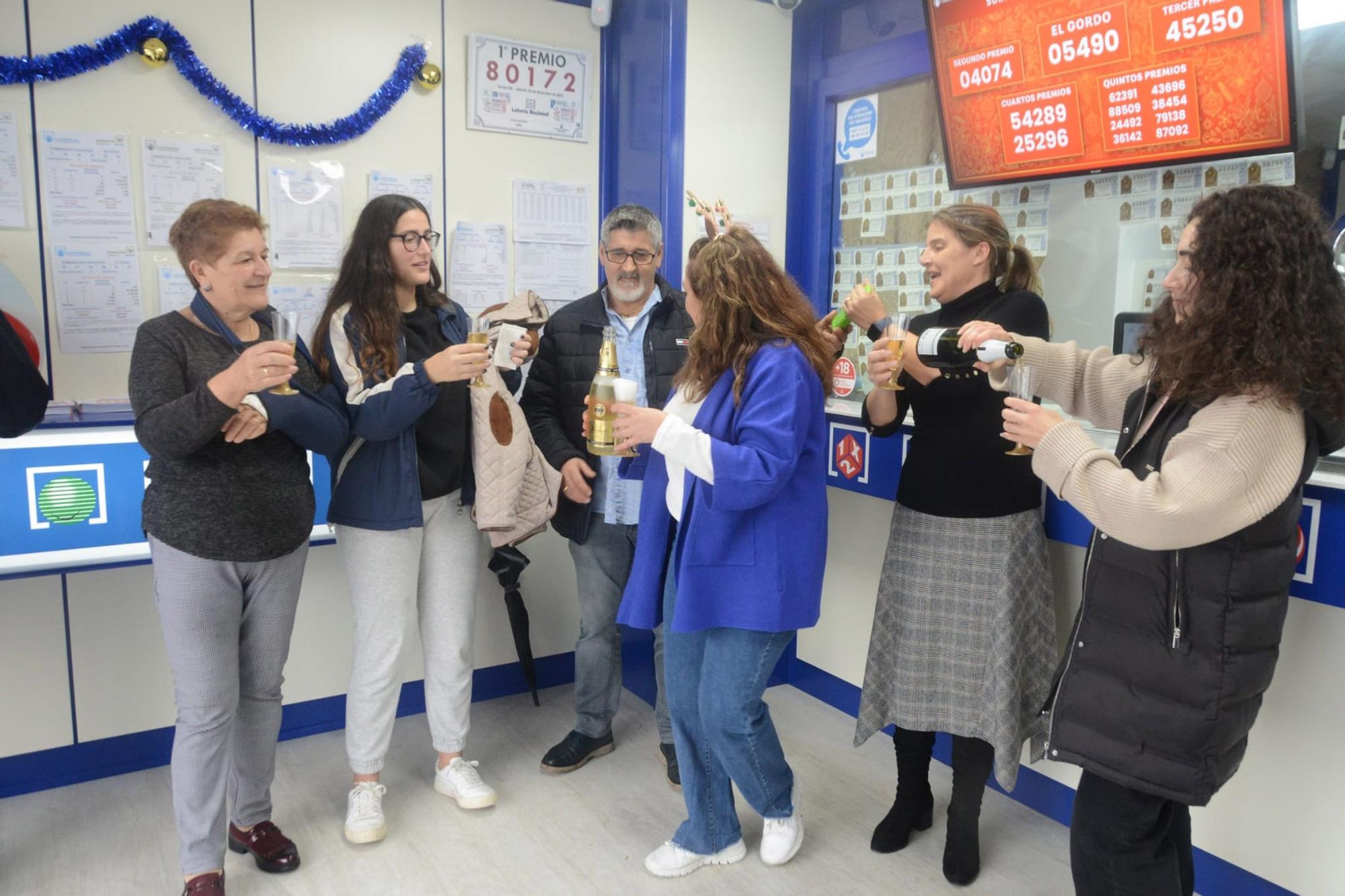 La Lotería de Navidad deja una lluvia millonaria en Bueu