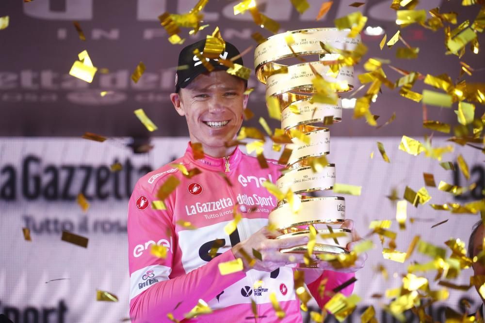 Chris Froome gana su primer Giro de Italia