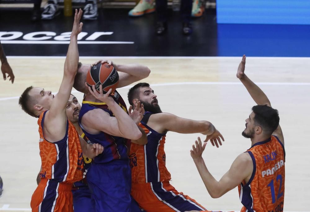 Partido de Euroleague Valencia Basket - FC Barcelona