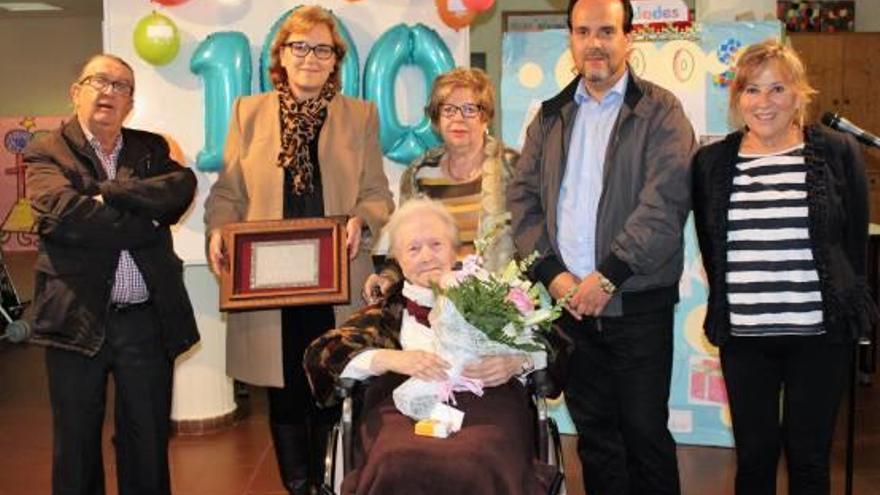 Carmen Juan celebra sus 100 años