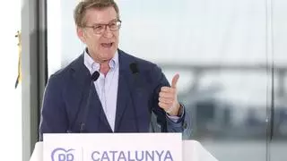 Feijóo carga contra la gestión del independentismo en Catalunya para concentrar el voto en el PP