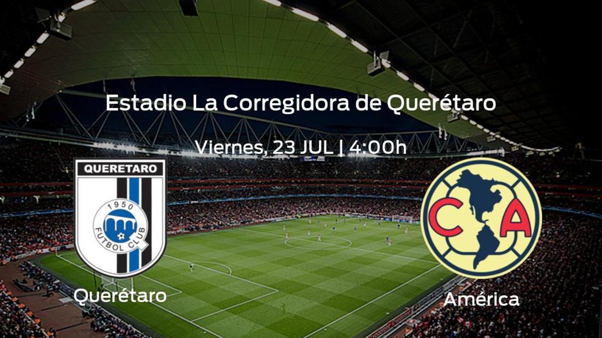 Previa del encuentro: el Querétaro y el América se enfrentan en su primer asalto en la Liga MX de Apertura