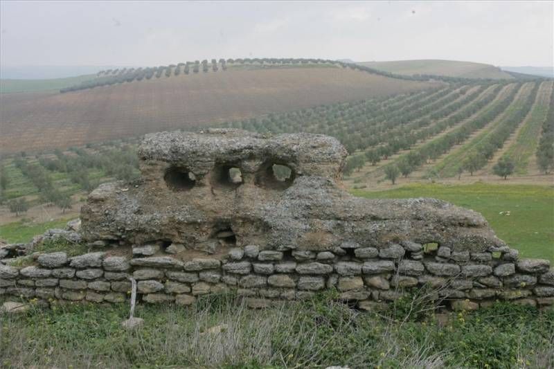 Yacimiento de Ategua, en Santa Cruz