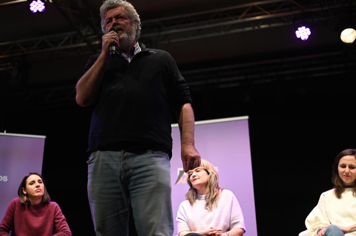 En imágenes | Ione Belarra e Irene Montero arrancan la campaña de Podemos Aragón para el 8F