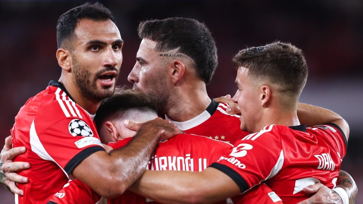El Benfica se metió en la liga de la Champions tras eliminar al Fenerbahçe