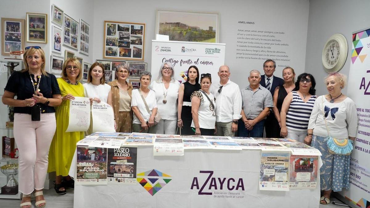 Presentación de los paseos saludables de Azayca