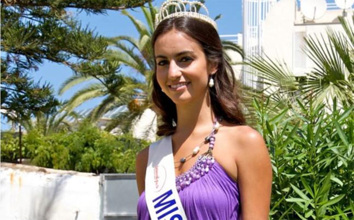 Verónica Hernández Rodríguez, Miss Balears 2009. ARXIU Verónica Hernández Rodríguez, Miss Balears 2009. ARXIU