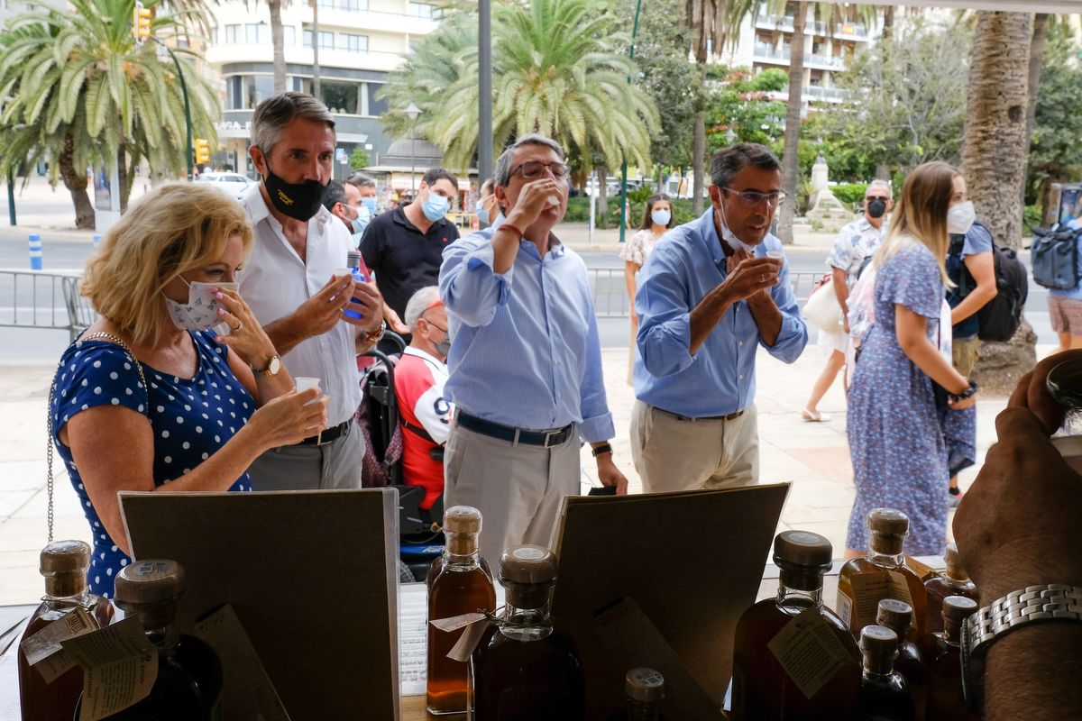 Inauguración del Gran Mercado Sabor a Málaga en el Parque