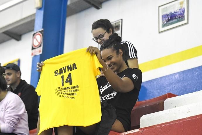 26-02-20 DEPORTES. PABELLON DE LAS REMUDAS. BARRIO DE LAS REMUDAS. TELDE. Partido de balonmano femenino entre el Remudas Rocasa y el Guardés disputado en Pabelloon Antonio Moreno del barrio teldense de Las Remudas.    Fotos: Juan Castro.  | 26/02/2020 | Fotógrafo: Juan Carlos Castro