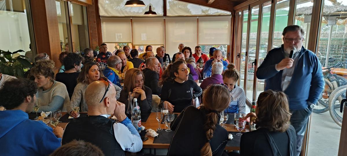 Trobada de la Penya Ciclista Bonavista i de l’equip de triatletes PC Bonavista-Collbaix