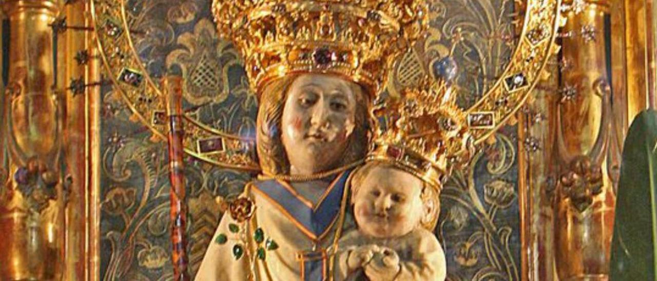 Imagen de la Mare de Déu de la Salut, patrona de Palma.