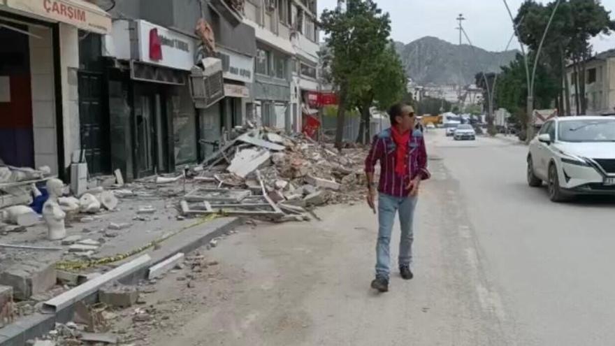 Luis Quintana, un lanzaroteño en el terremoto de Turquía