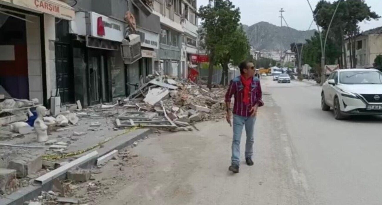 Luis Quintana, voluntario lanzaroteño en el terremoto de Turquía