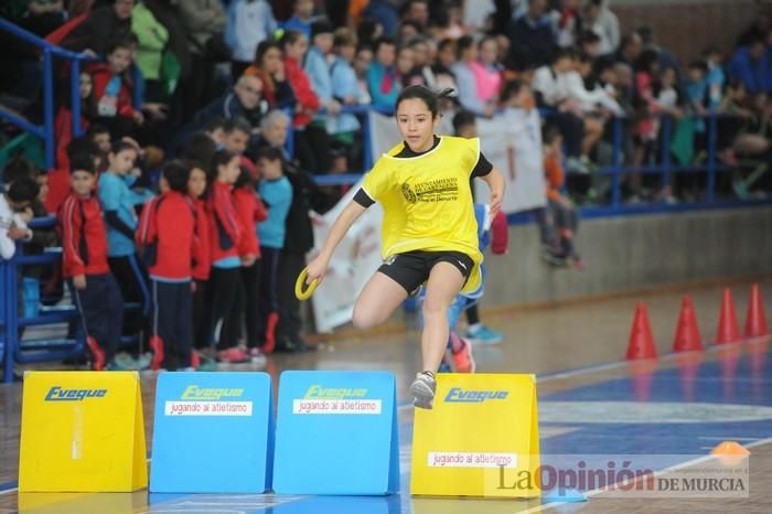 Final escolar de 'Jugando al Atletismo' en Alcantarilla