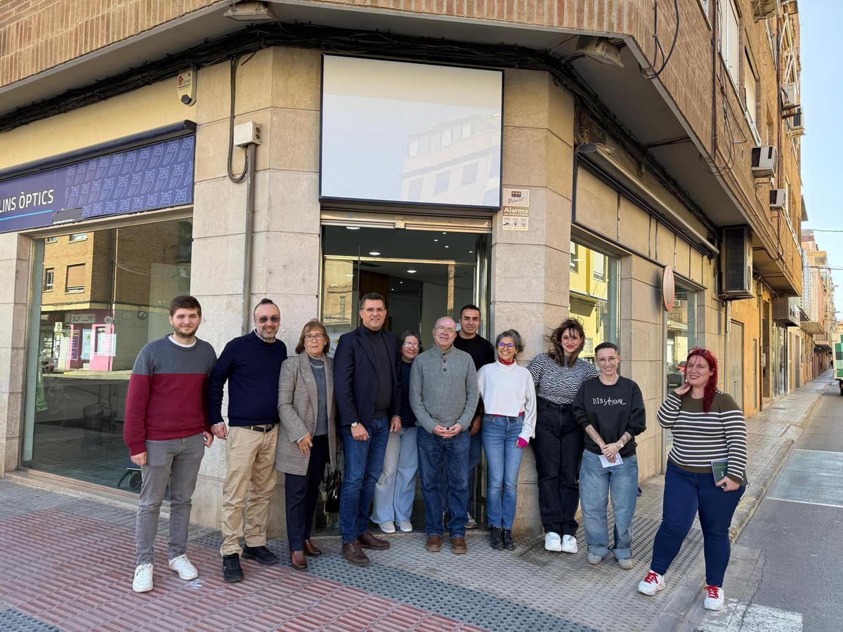 El alcalde Adsuara con Aculco.