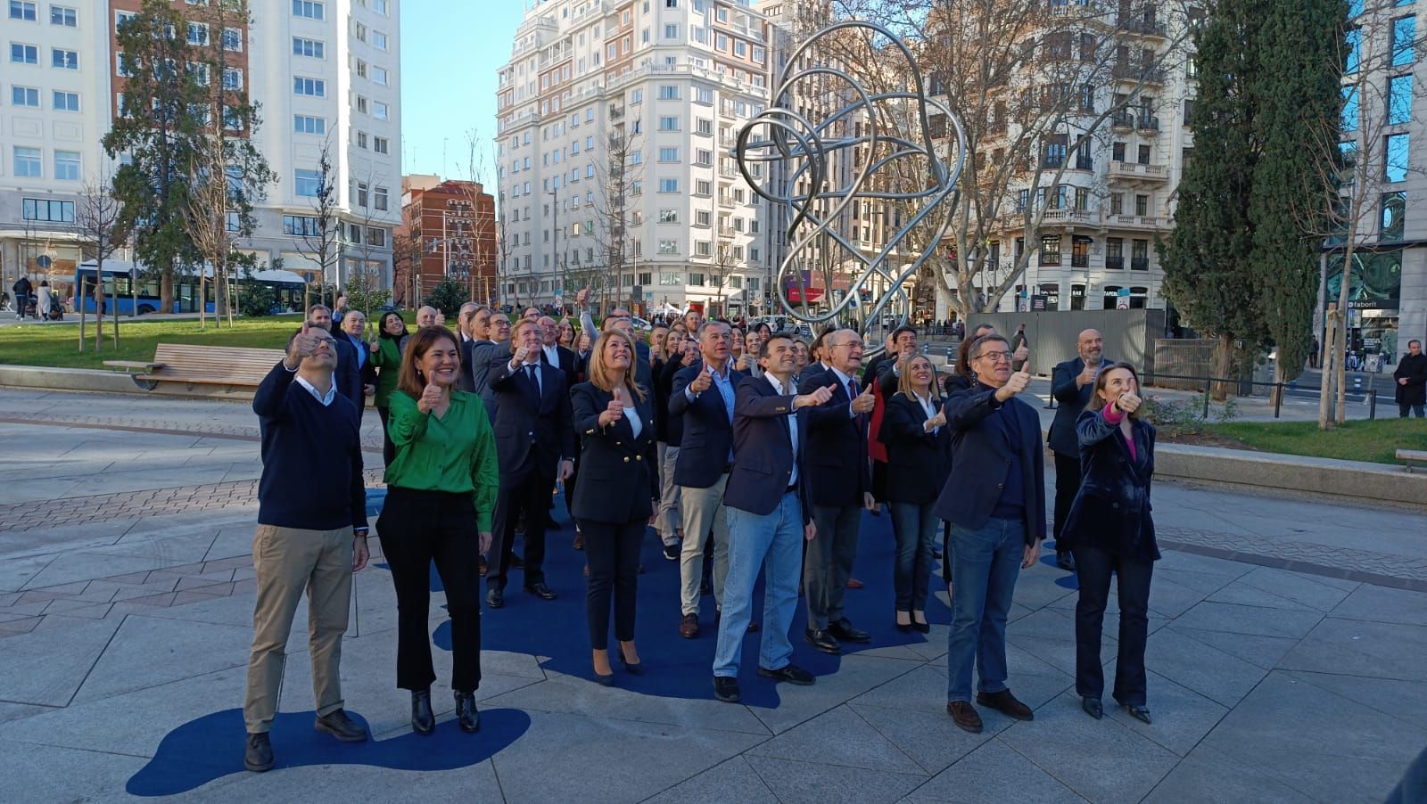 Acto de presentación de los candidatos y candidatas a las alcaldías de las 50 capitales de provincia de España