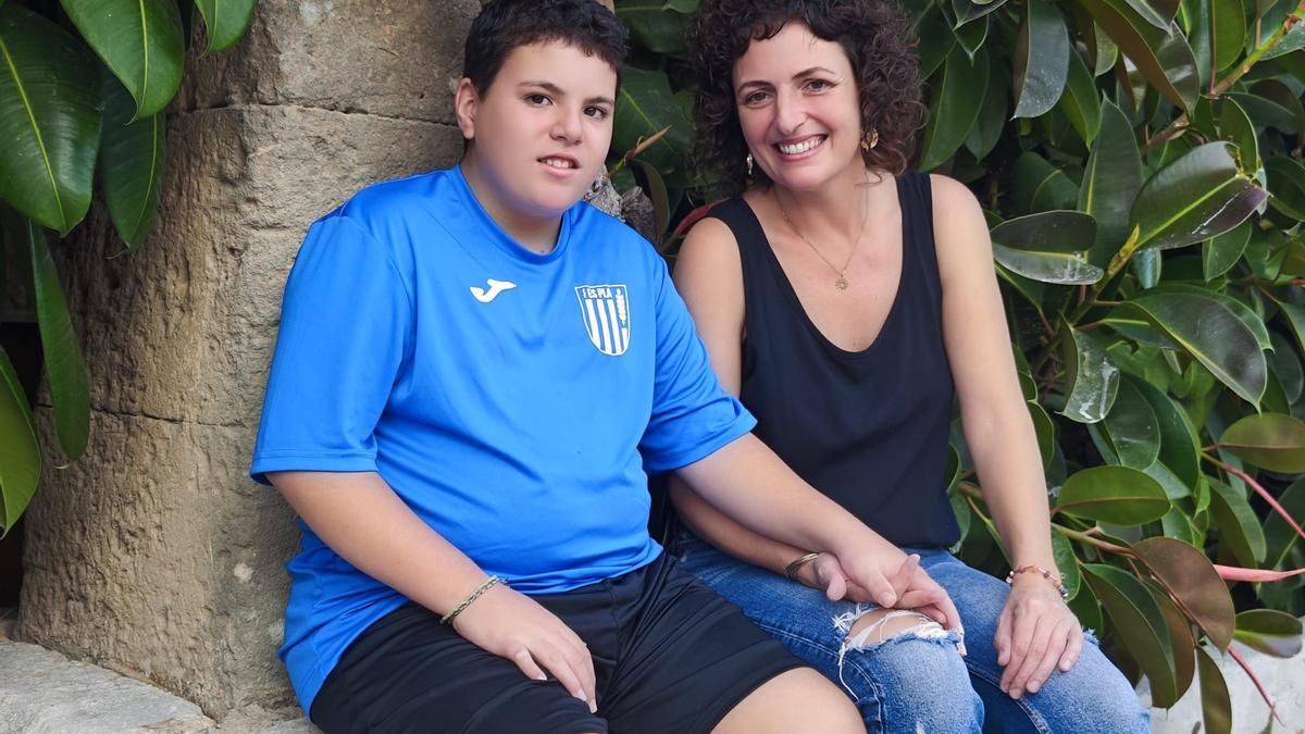 Guillem Barceló y Catalina Mas, en Montuïri.