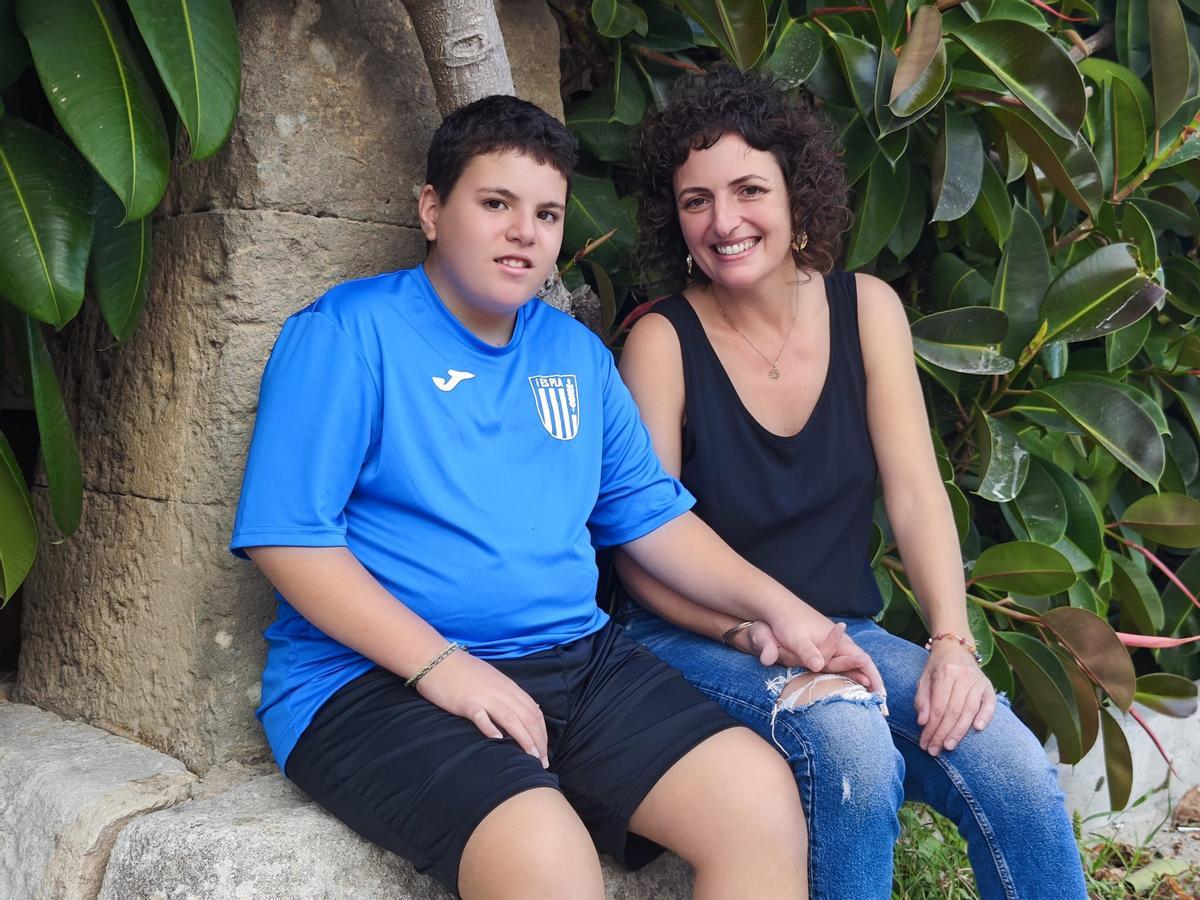 Guillem Barceló y Catalina Mas, en Montuïri.