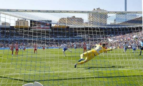 Las imágenes del Real Zaragoza - Atlético de Madrid