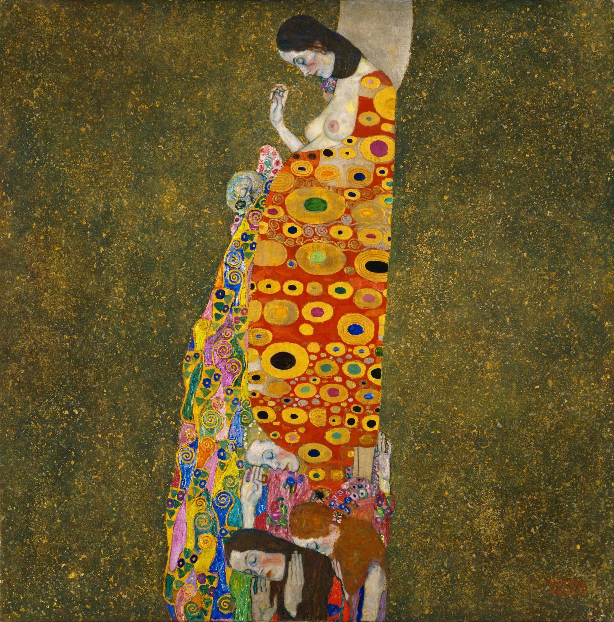 Cuadro de Esperanza II, de Gustav Klimt.