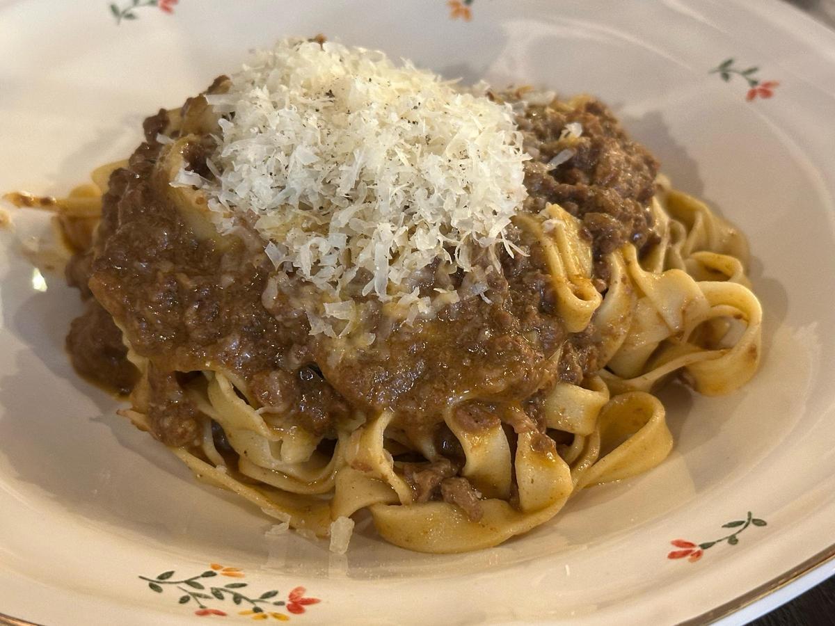 Tagliattele con ragut