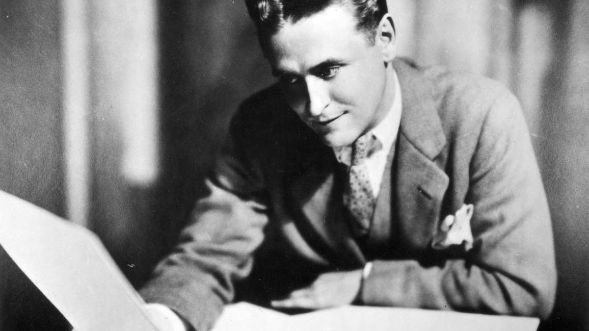 El escritor Francis Scott Fitzgerald.