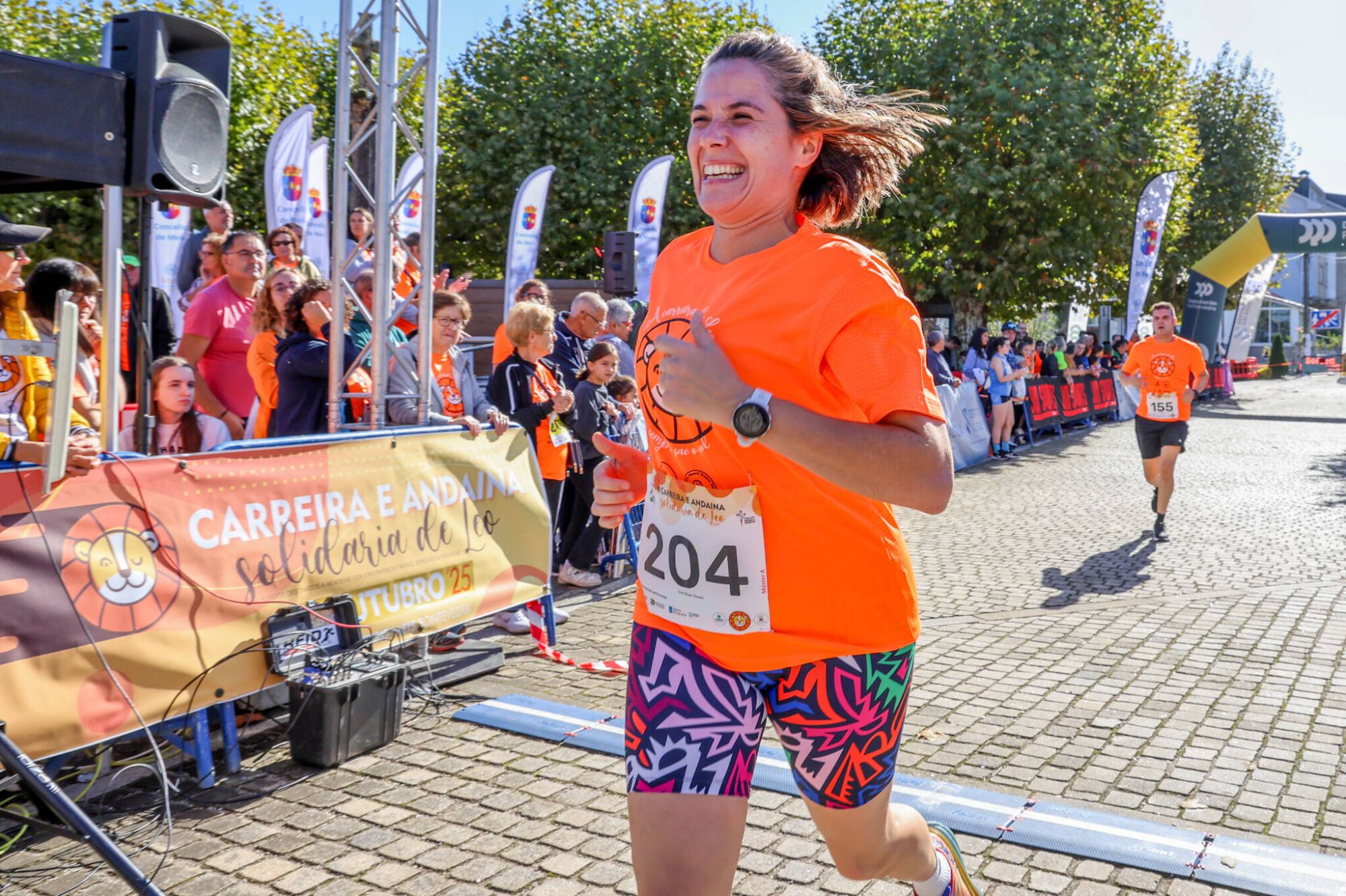 Andaina y carrera solidaria por niños como Leo Diz