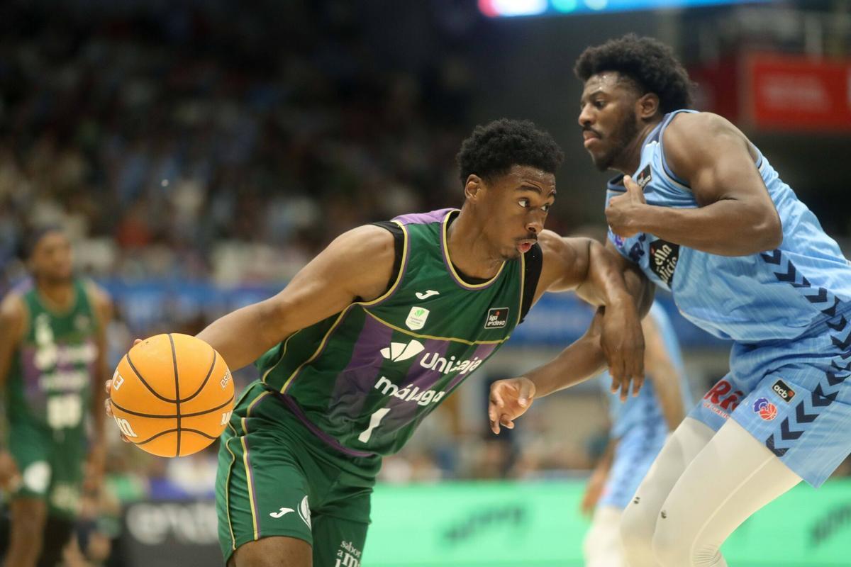 Imágenes del partido entre el Río Breogán - Unicaja de la jornada 14 de la Liga Endesa