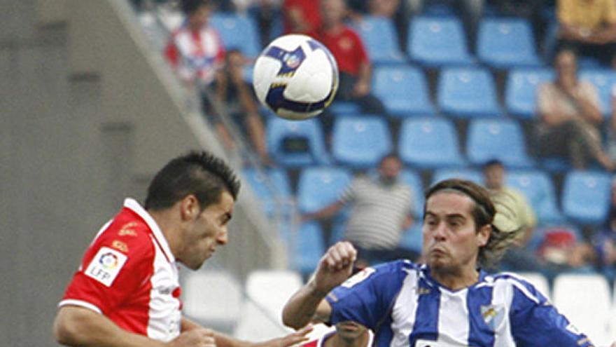 Almería-Málaga (1-0).