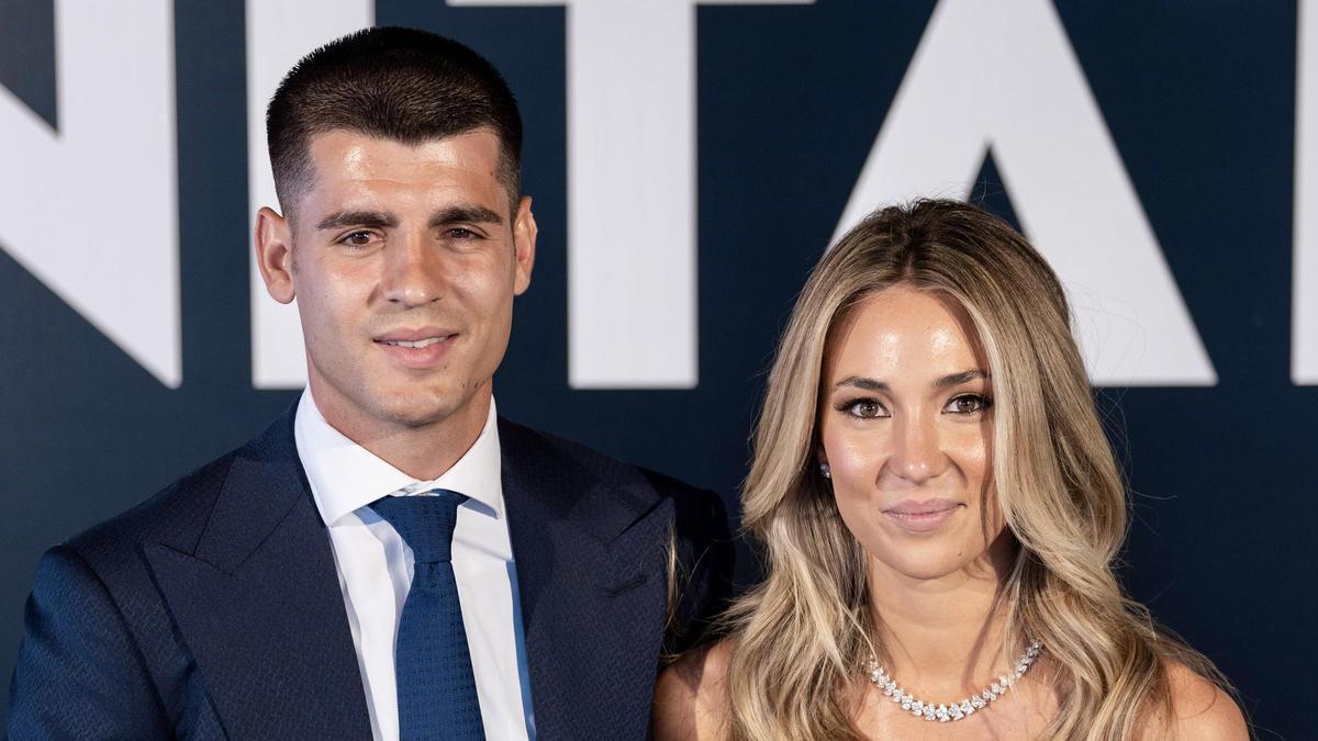 Alvaro Morata y Alice Campello también formaron una familia perruna