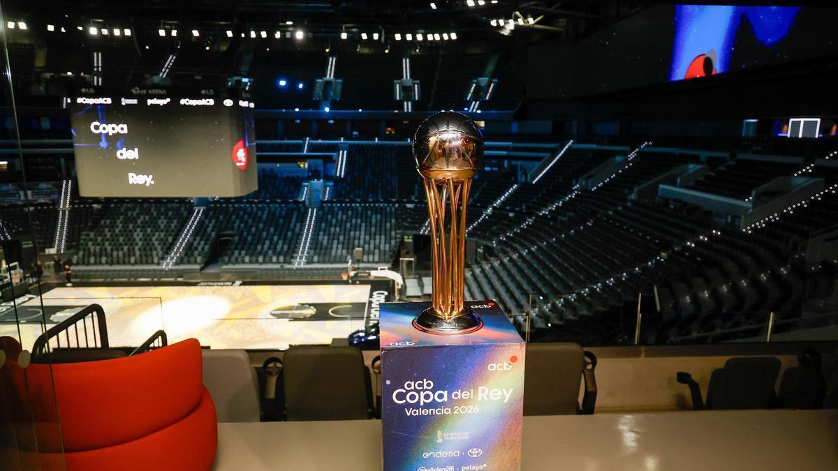 Todo preparado ya en Valencia para la Copa.