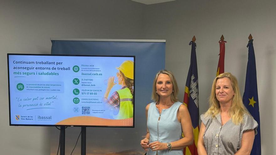 El Govern refuerza en Ibiza la campaña contra el calor laboral con 33 visitas a empresas