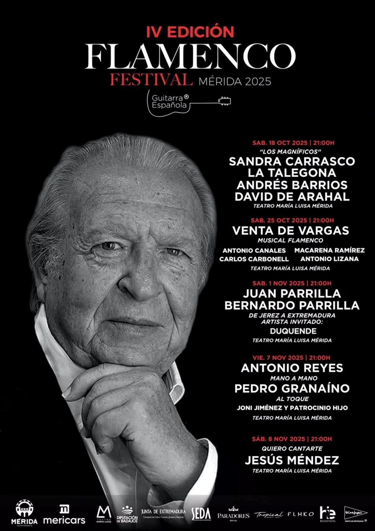 Cartel del Festival Flamenco.