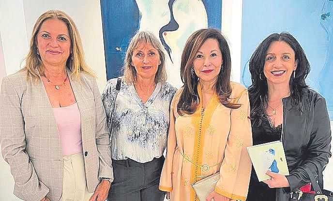 Francisca Sampol, Marian Driessen, Patricia Chinchilla y Judit Vega.