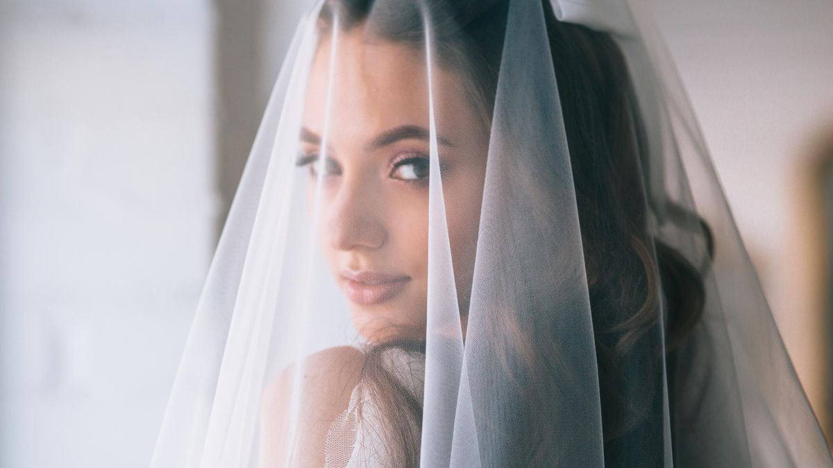 Peinados de boda para novias con velo