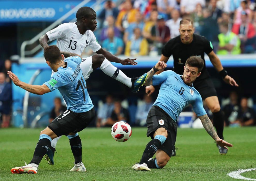 Mundial de Rusia: Uruguay-Francia