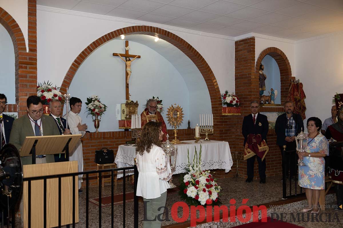 Visita de la Vera Cruz a las pedanías de Caravaca y Moratalla