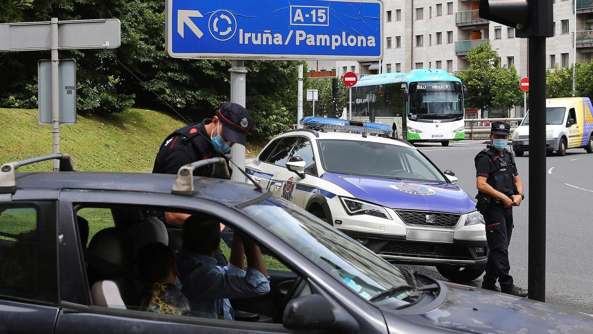 La Ertzaintza buscaba en Guipúzcoa al presunto asesino de una mujer en Murchante.