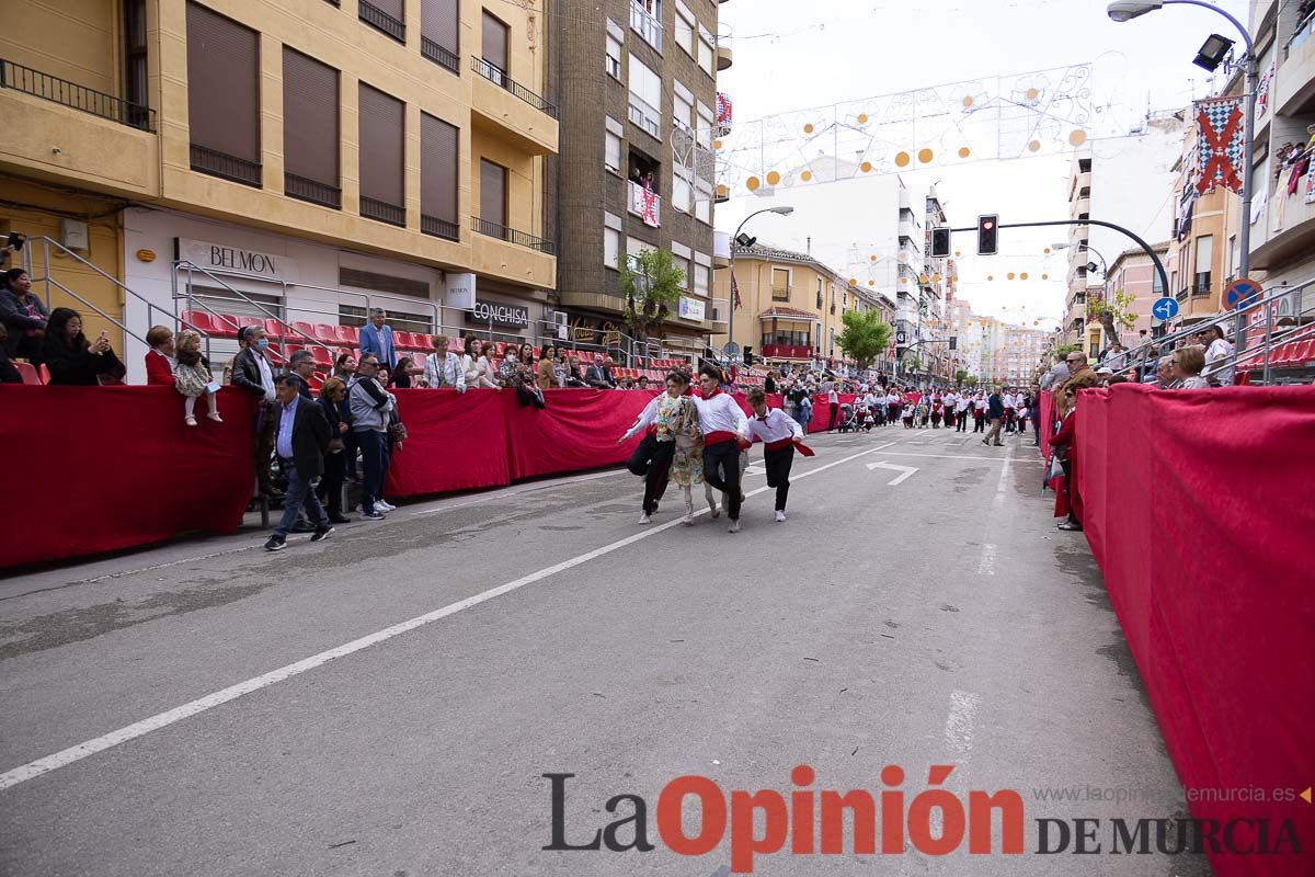 Desfile infantil en las Fiestas de Caravaca (Bando Caballos del Vino)