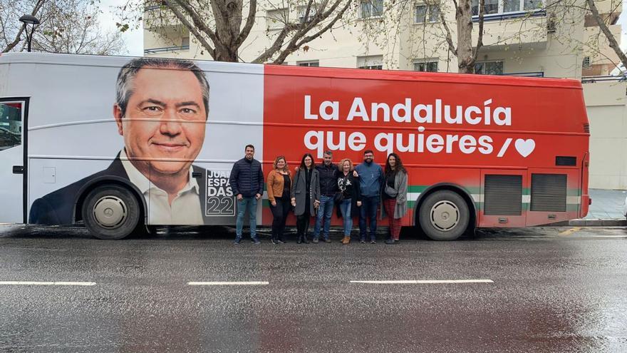 La política andaluza y el autobús