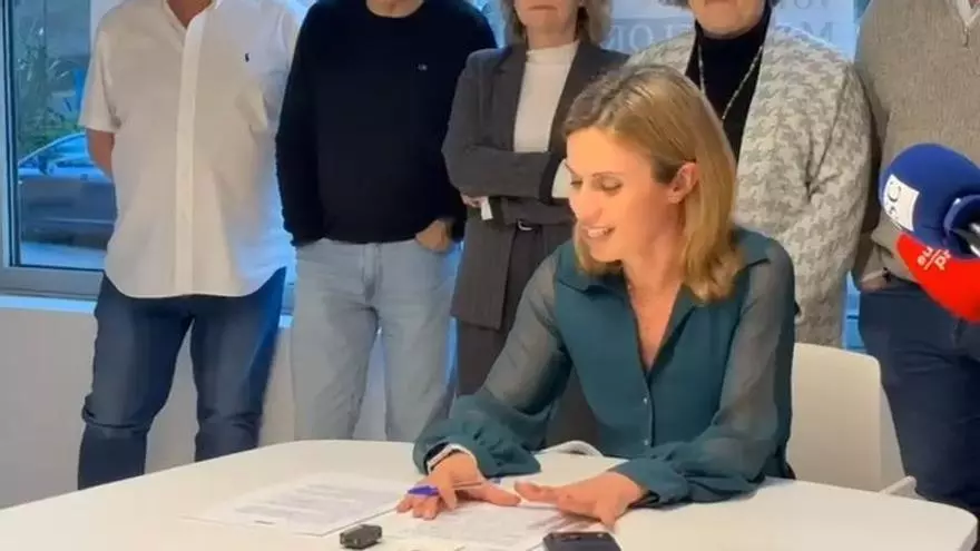 Maite Flores tras el resultado de las Elecciones al Rectorado de la USC