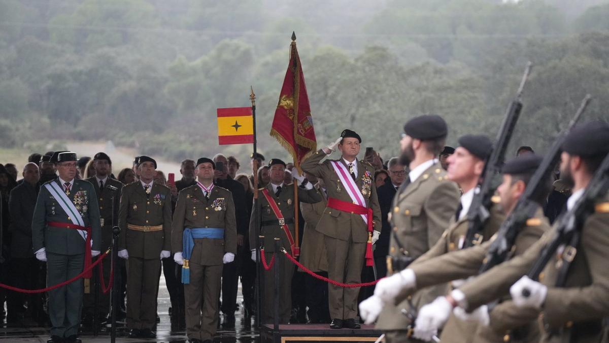 Imagen del acto de la BRIX en Cerro Muriano.