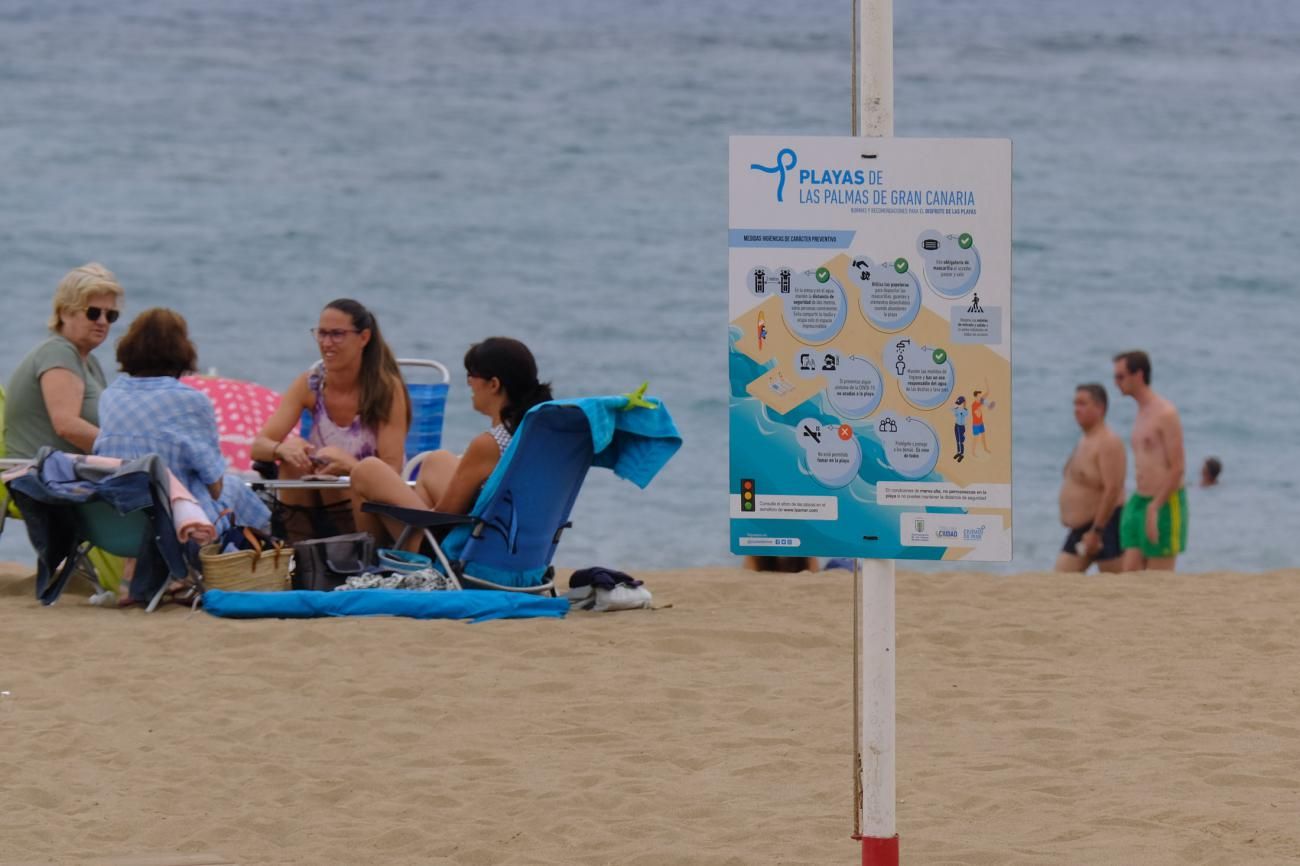 Prohibiciones en Playa de Las Canteras