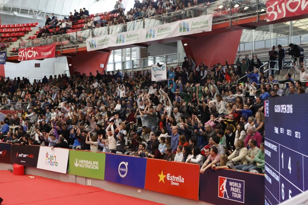 Final del World Padel Tour en Gijón